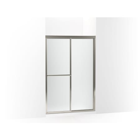 Sterling Deluxe 70" High x 48-7/8" Wide Sliding Framed Shower Door with Pebbled Glass Nickel