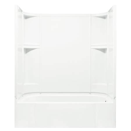 Sterling Accord 60" x 31-1/4" x 73-1/4" Vikrell Shower with Right Drain White