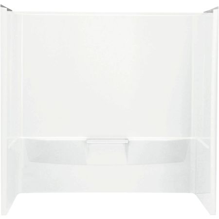 Sterling Performa 2 60" x 60" x 29" Alcove Shower Wall Set White