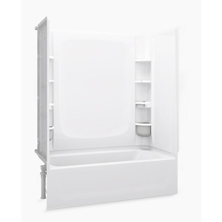 Sterling STORE 60" Bath and Shower Enclosure White