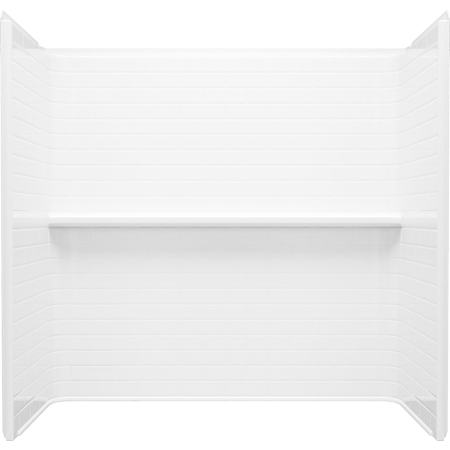 Sterling Traverse 60" x 30" Bath Wall Set White