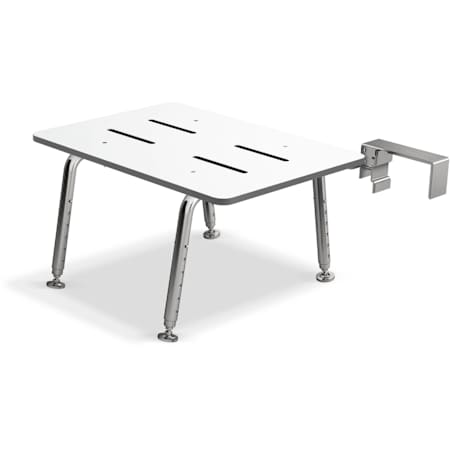 Sterling Forum 16" x 22" Portable Shower Seat with Telescoping Legs N/A