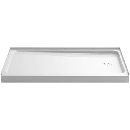 Sterling Ensemble 60" Shower Receptor with Right Hand Drain White