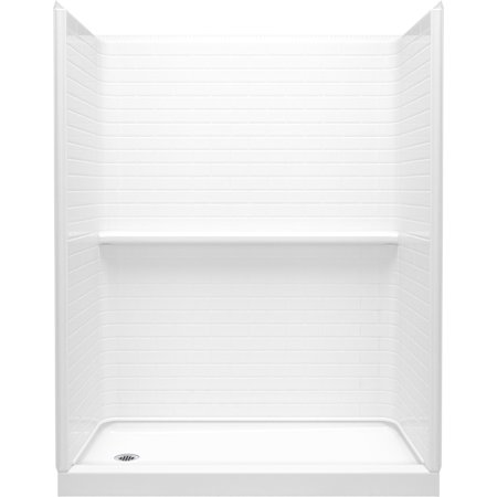 Sterling Traverse 60" X 30" X 76-1/4" Shower White