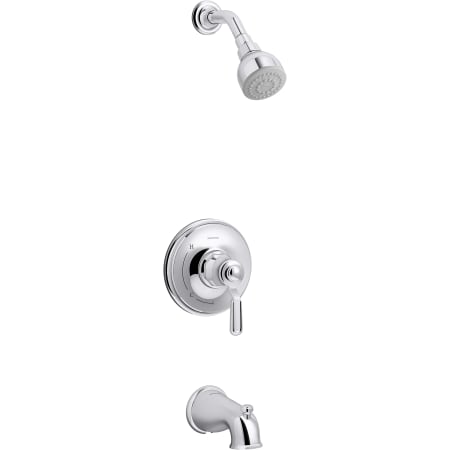 Sterling Ludington Tub and Shower Trim Package with 1.75 GPM Single Function Shower Head Polished Chrome