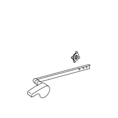 Sterling Trip Lever Sub Assy Part Polished Chrome