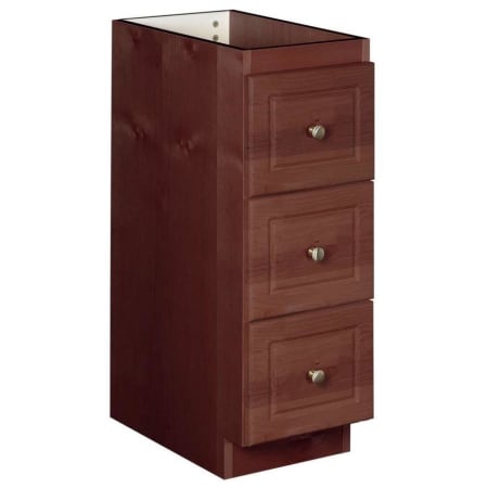 Strasser Simplicity 34-1/2" MDF and Plywood Bathroom Bridge or Side Cabinet Dark Alder