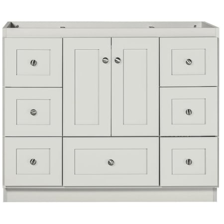 Strasser Simplicity 42" Single Free Standing Vanity Cabinet Only - Less Vanity Top Dark Alder