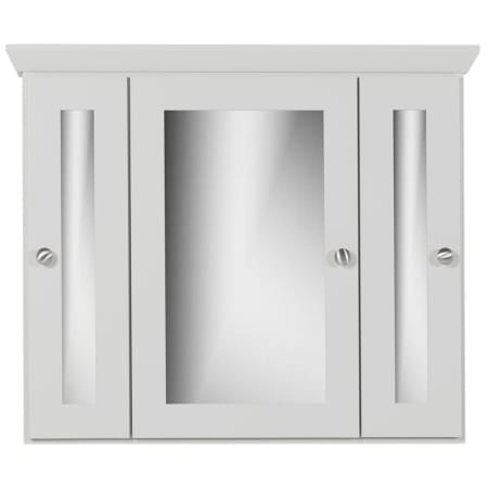 Strasser Simplicity 30" x 27" Framed 3 Door Medicine Cabinet Dewy Morning