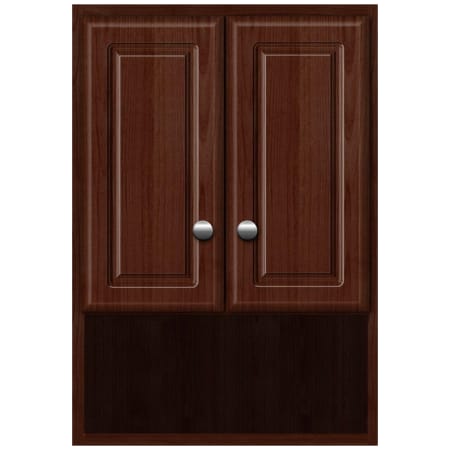 Strasser Simplicity 26" MDF and Plywood Wall Mounted Bathroom Cabinet Dark Alder