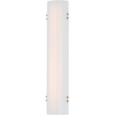 Studio M Facets 30" Tall Bathroom Sconce Natural Aged Brass