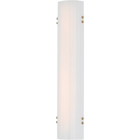 Studio M Facets 30" Tall Bathroom Sconce Natural Aged Brass