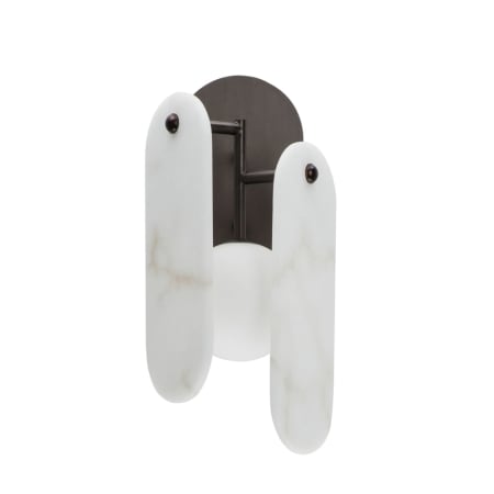 Studio M Megalith 16" Tall LED Wall Sconce by Nina Magon Brushed Bronze