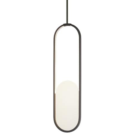 Studio M Trance 8" Wide Mini Pendant Gunmetal