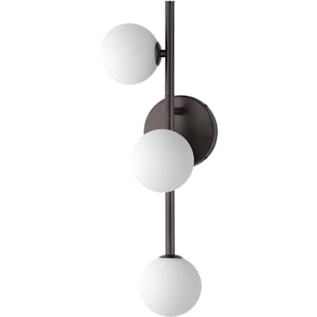 Studio M Contour 3 Light 21" Tall LED Wall Sconce Brushed Bronze