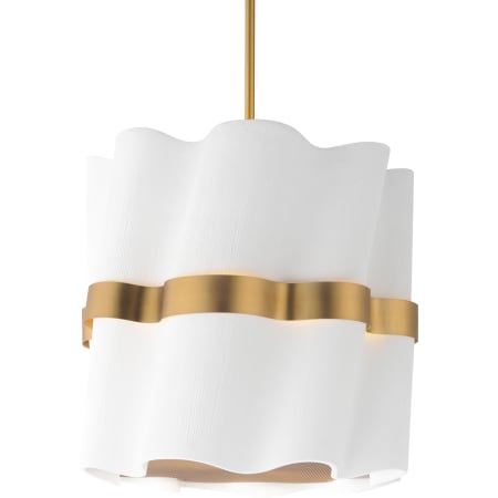 Studio M Curtain Call 8 Light 19" Wide LED Pendant White / Gold