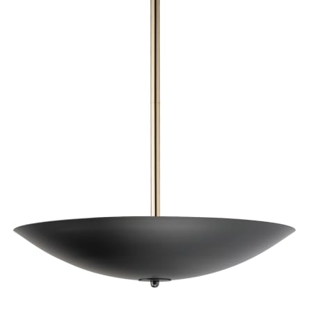 Studio M Vesta 24" Wide LED Pendant French Gold / Black