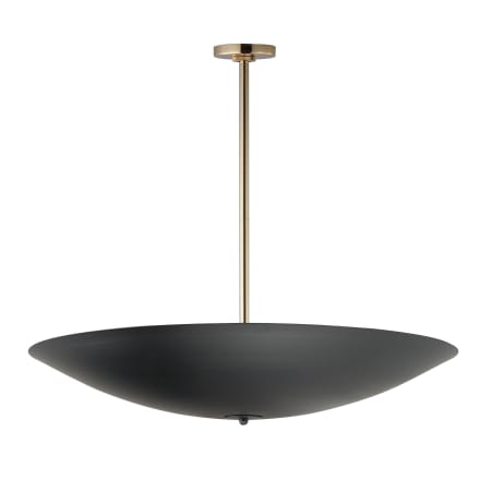 Studio M Vesta 37" Wide LED Pendant French Gold / Black