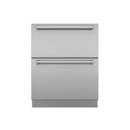 Finish: Sub-Zero Integrated Stainless Steel 27" Drawer Panels with Pro Handles Pro Handle