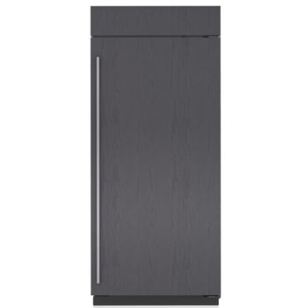 Finish: Sub-Zero Classic Series 36 Inch Wide 22.8 Cu. Ft. Panel Ready Energy Star Certified Column Refrigerator with Right Handed Door and Air Purification System Panel Ready