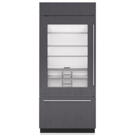 Finish: Sub-Zero Classic Series 36 Inch Wide 25.5 Cu. Ft. Panel Ready Bottom Freezer Refrigerator with Left Handed Door Panel Ready