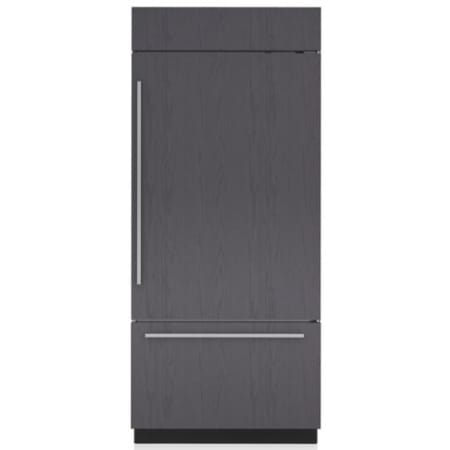 Finish: Sub-Zero Classic Series 36 Inch Wide 20.5 Cu. Ft. Panel Ready Energy Star Certified Bottom Freezer Refrigerator with Water Dispenser and Right Handed Door Panel Ready