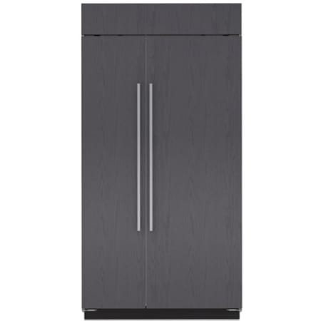 Finish: Sub-Zero Classic Series 42 Inch Wide 24.5 Cu. Ft. Panel Ready Side By Side Refrigerator with French Door and Internal Water Dispenser Panel Ready
