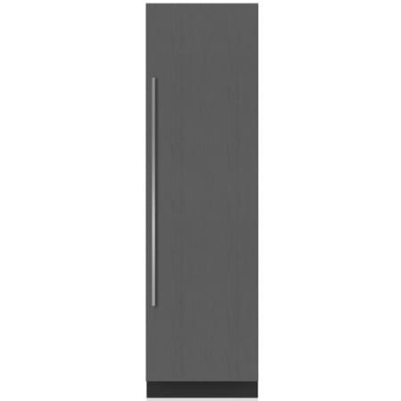 Finish: Sub-Zero Designer Series 24 Inch Wide 12.4 Cu. Ft. Built-In Panel Ready Energy Star Column Freezer with Right Handed Door Panel Ready