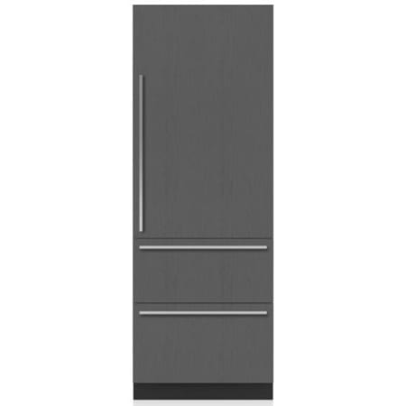 Finish: Sub-Zero Designer Series 30 Inch Wide 16.4 Cu. Ft. Panel Ready Energy Star Certified Bottom Freezer Refrigerator with Right Handed Door and Adjustable Deli Drawer Panel Ready