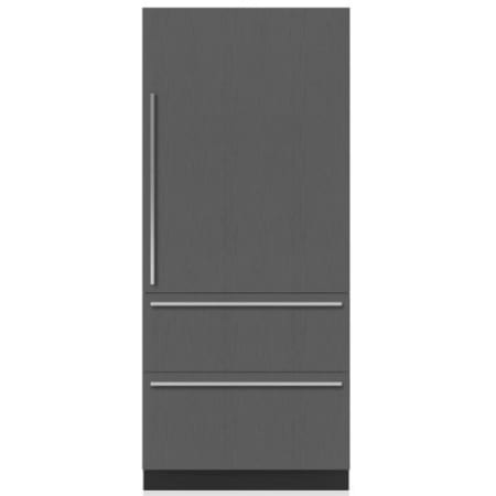 Finish: Sub-Zero Designer Series 36 Inch Wide 20.4 Cu. Ft. Panel Ready Energy Star Certified All Fridge Refrigerator with Right Handed Door Panel Ready