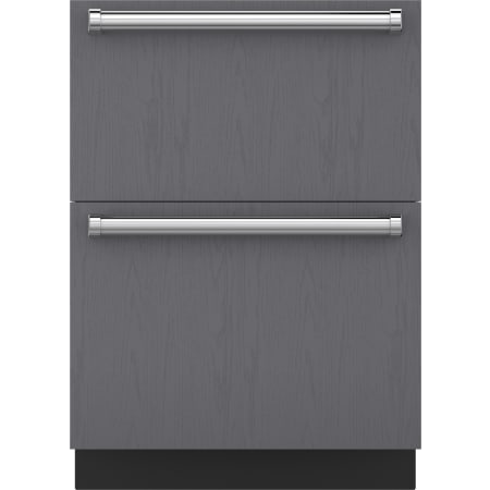Finish: Sub-Zero 24 Inch Wide 3.8 Cu. Ft. Capacity Energy Star Rated Freezer Drawers Overlay / Panel Ready