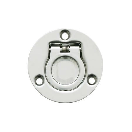 Sugatsune Spring Loaded Folding Ring Pull Stainless Steel