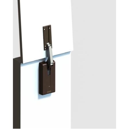 Sugatsune Heavy Duty Lift Assist Damper Nickel / Dark Brown