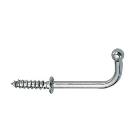 Sugatsune 1-1/4 Inch Single Belt and Tie Hook Stainless Steel