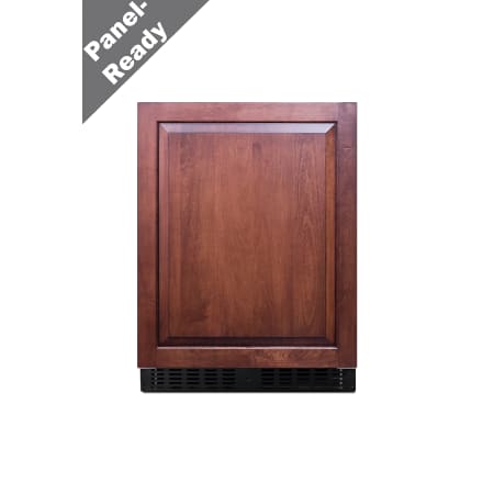 Summit 24 Inch Wide 30 Can Capacity Wine and Beverage Cooler Combo with Adjustable Legs Panel Ready