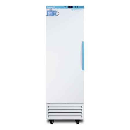 Summit Accucold 24 Inch Wide 9.53 Cu. Ft. Medical Refrigerator with Frost-Free Operation and Microprocessor Control Panel White