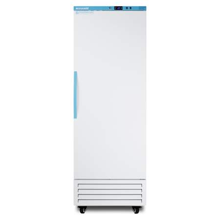 Summit Accucold 28 Inch Wide 14.83 Cu. Ft. Medical Freezer with Digital Thermostat White