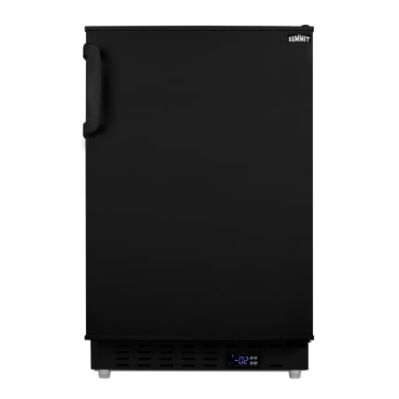 Summit 20 Inch Wide 2.68 Cu. Ft. Freezer with Temperature Alarm Black