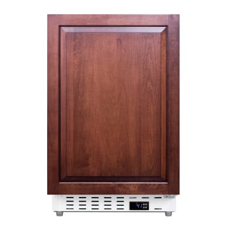 Summit 21 Inch Wide 3.53 Cu. Ft. Compact Freezerless Refrigerator with Adjustable Glass Shelves Panel Ready