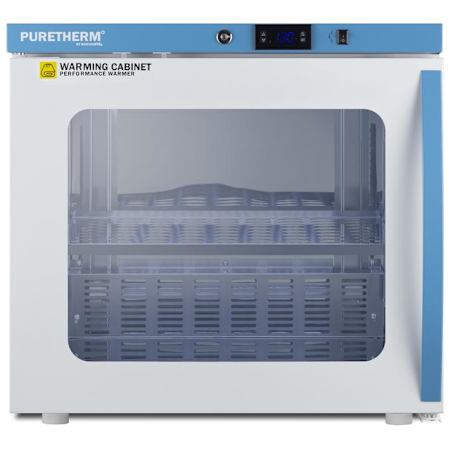 Summit Performance Series 3.39 Cu.Ft. Blanket Warmer with Left Hand Door Swing White / Glass