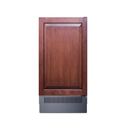 Summit 18 Inch Wide Built-In Undercounter Ice Machine with 60 Lbs. Daily Ice Production and Automatic Defrost Panel-Ready