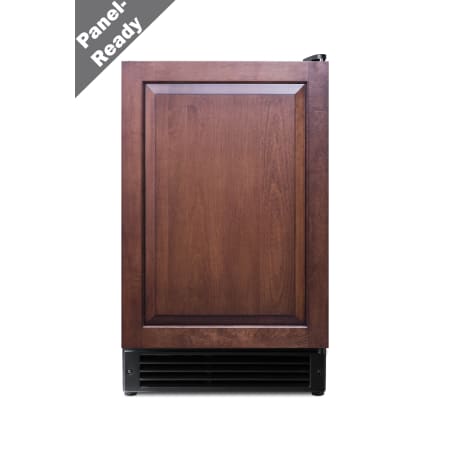 Summit 15 Inch Wide 12 Lbs. Capacity Panel Ready Built-In Ice Maker with 15 Lbs. Daily Ice Production and Convenient Drain-Free Design Panel Ready