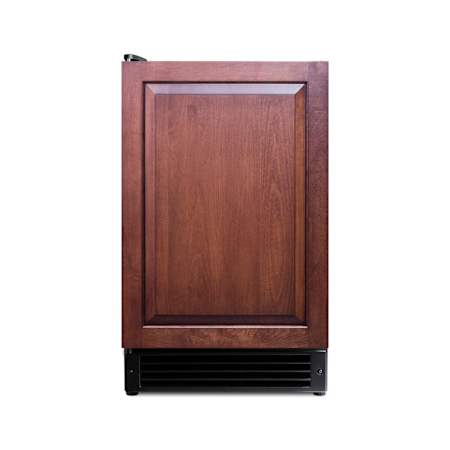 Summit 15 Inch Wide 12 Lbs. Capacity Panel Ready Built-In Ice Maker with 15 Lbs. Daily Ice Production and Drain-Free Design Panel Ready