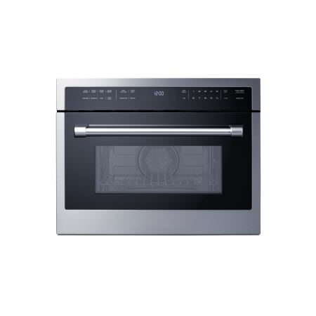 Summit 24 Inch Wide 1.55 Cu. Ft. Electric Speed Oven with Convection Bake and UL Certified Stainless Steel