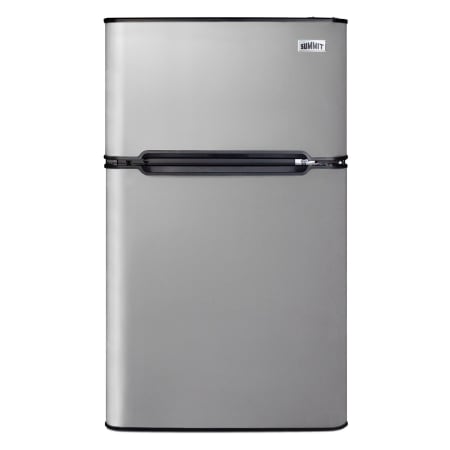 Summit 19 Inch Wide 3.2 Cu. Ft. Energy Star Certified Compact Refrigerator Freezer Combo with Produce Crisper Bin Stainless Steel