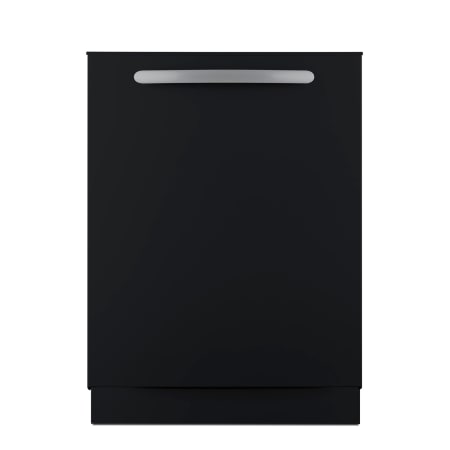 Summit 24 Inch Wide 10 Place Setting Energy Star Rated Built-In Top Control Dishwasher with Automatic Detergent Detection Black