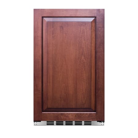 Summit 19 Inch Wide 3.13 Cu. Ft. Compact Refrigerator with Adjustable Shelves Panel Ready