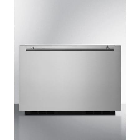 Summit 24" Wide Built-In or Freestanding Residental and Commercial Approved Drawer Refrigerator Stainless Steel / Panel-Ready