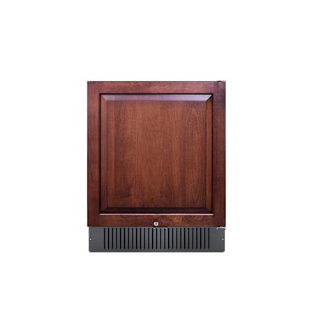 Summit 27 Inch Wide 4.98 Cu. Ft. Panel Ready Compact Freezerless Refrigerator with Adjustable Shelving Panel-Ready