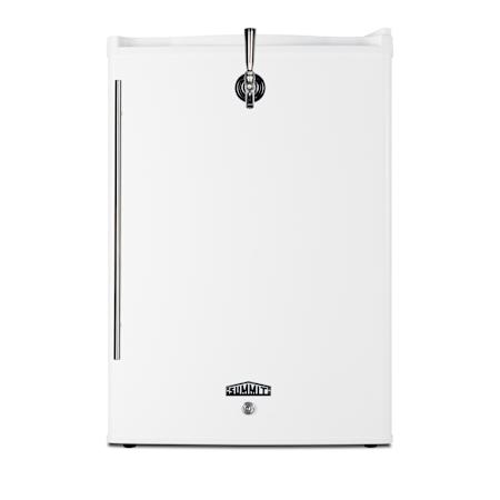 Summit 17 Inch Wide 2.5 Cu. Ft. Single Front Tap Cold Brew Coffee Dispenser White / White